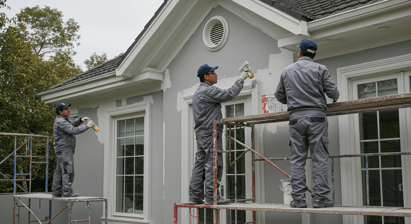 pintura exterior
